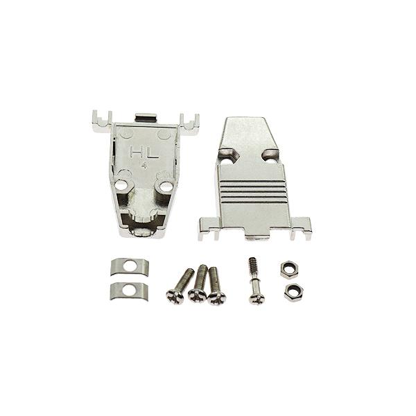 D-SUB 커넥터 니켈도금 후드 케이스 9P [VLT-DS002]