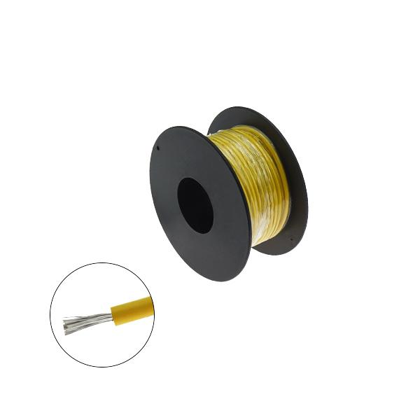 UL1007 래핑와이어 18AWG 노랑 10M [VLT-CAB166]