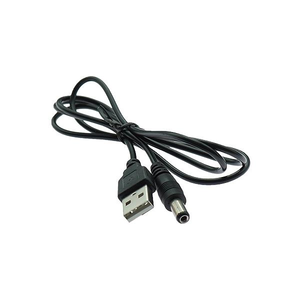 USB 5V to DC 5V 전원 케이블 1M 5.5X2.1mm [VLT-CAB059]