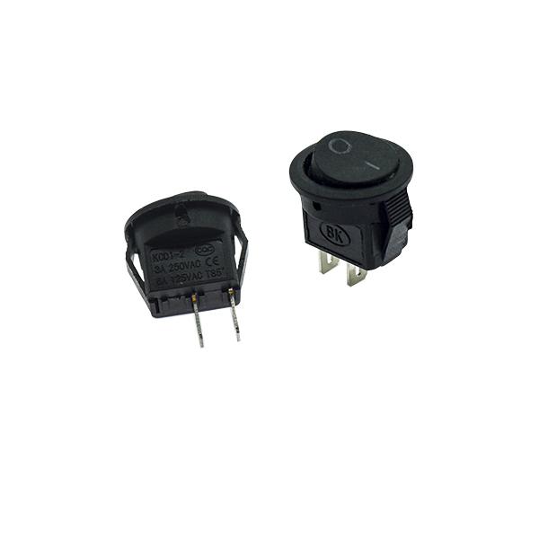 로커스위치 KCD11-204 2P 2단 BLACK [VLT-RSW070]