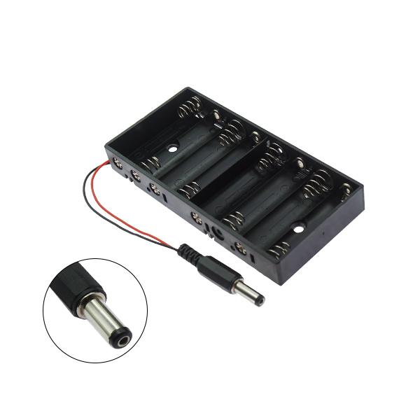 AA 8구 배터리홀더 DC잭 타입 [VLT-BH014]