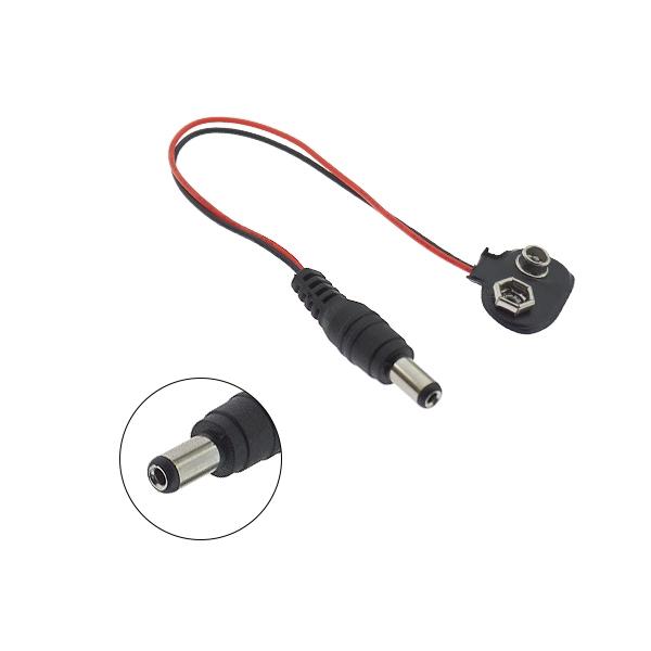 9V 배터리 전용 DC잭 어댑터 클립 [VLT-BH103]