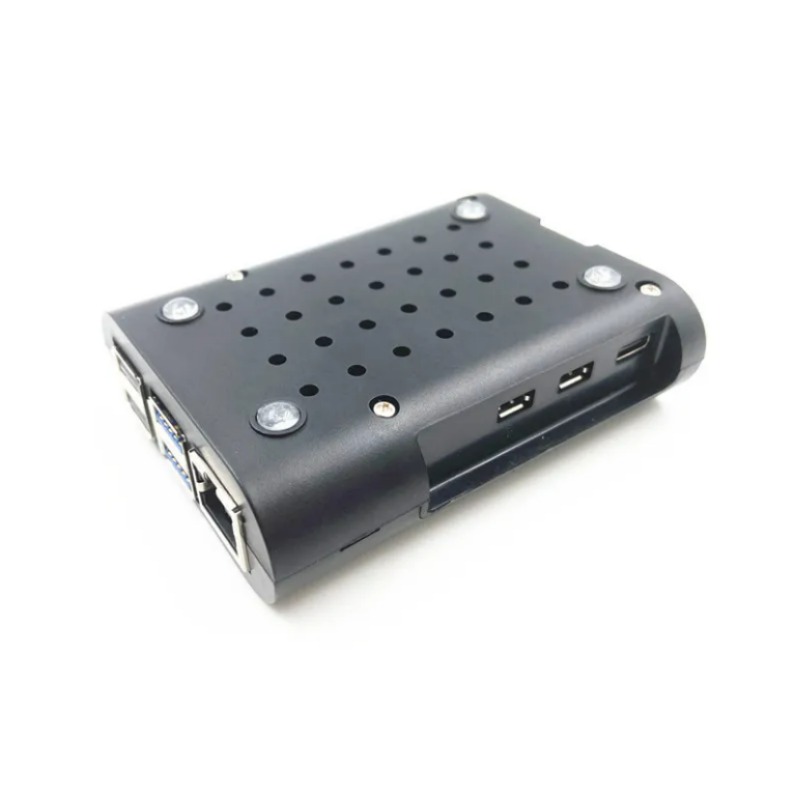 디바이스마트,오픈소스/코딩교육 > 라즈베리파이 > 라즈베리파이 케이스,Voltly,라즈베리파이 5 ABS 케이스 검정 (쿨러 미포함) [VLT-RP033],라즈베리파이 / 5 / ABS / 케이스 / 검정 / 쿨러 / 미포함