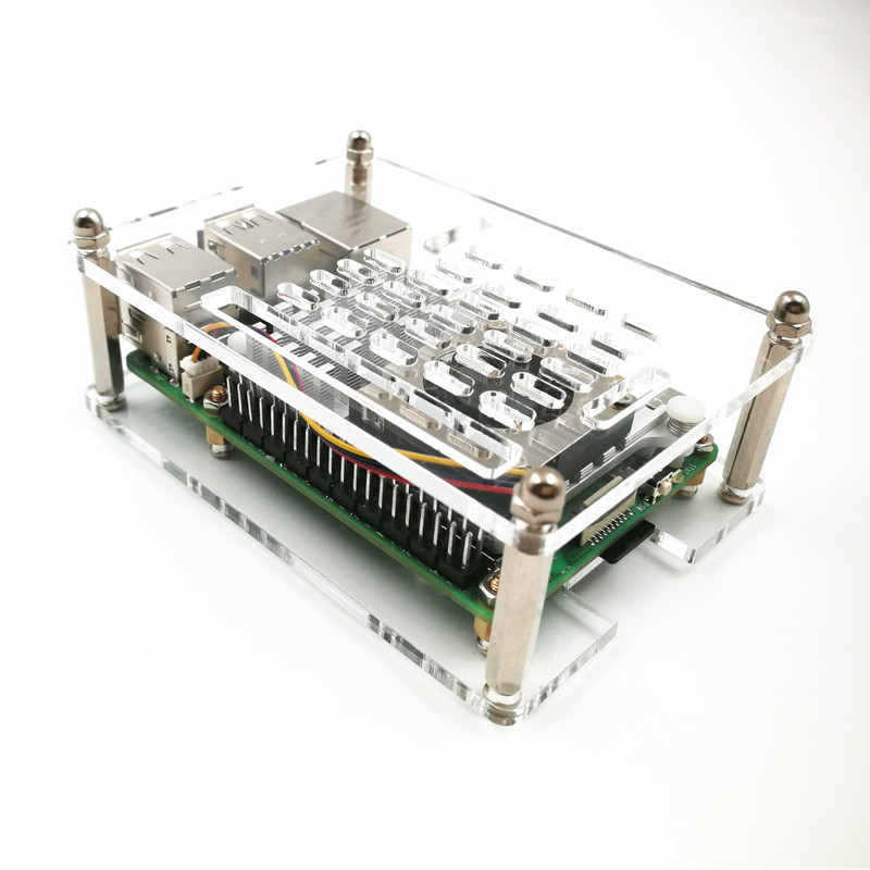 디바이스마트,오픈소스/코딩교육 > 라즈베리파이 > 라즈베리파이 케이스,Voltly,라즈베리파이 5 아크릴 케이스 (쿨러 미포함) [VLT-RP029],라즈베리파이 / 5 / 아크릴 / 케이스 / 쿨러 / 미포함