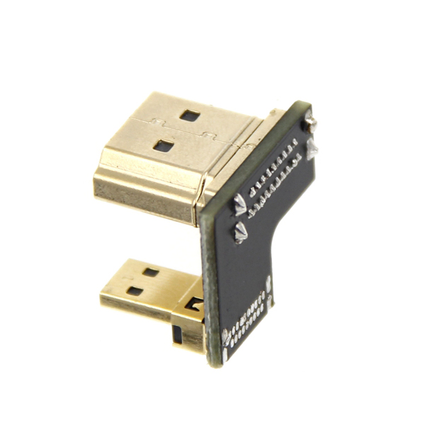 5인치 라즈베리파이4 HDMI 커넥터 (HDMI to micro HDMI) [VLT-RP011]