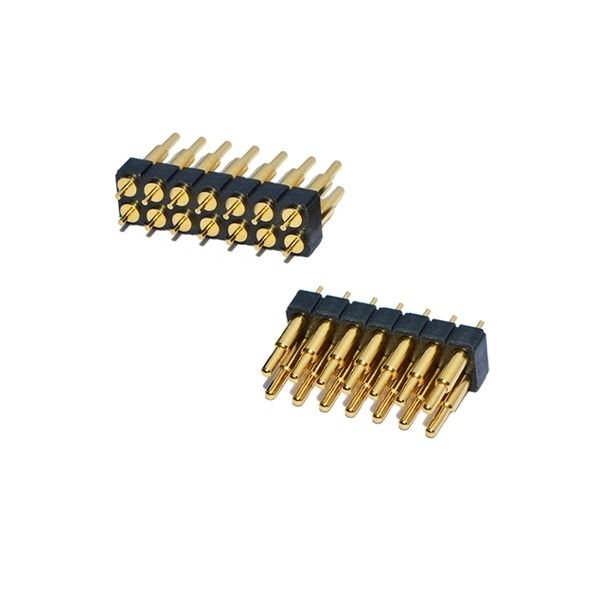 포고핀 스프링로드 DUAL 2X7PIN DIP [VLT-PG028]