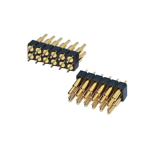 포고핀 스프링로드 DUAL 2X6PIN DIP [VLT-PG026]