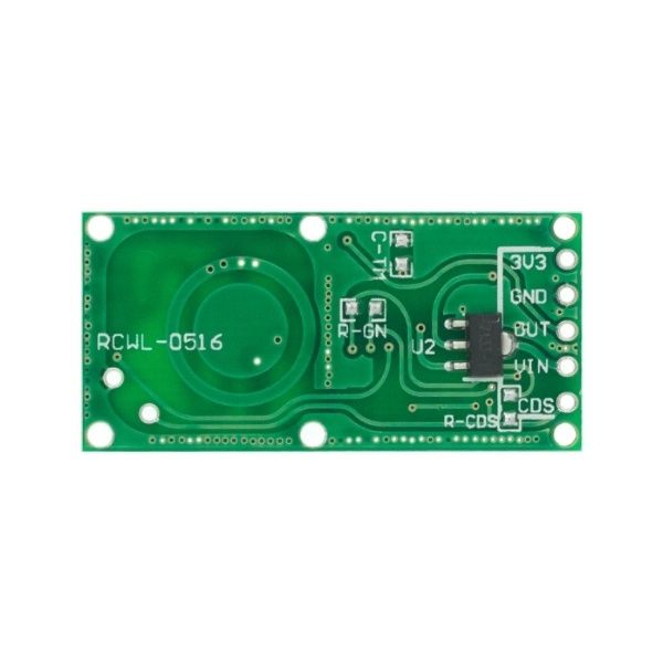 RCWL-0516 마이크로웨이브 레이더 모션 센서 모듈 [VLT-RDA001]
