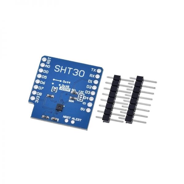 WeMos Mini D1 호환 SHT30 온습도 센서 쉴드 [VLT-WM017]