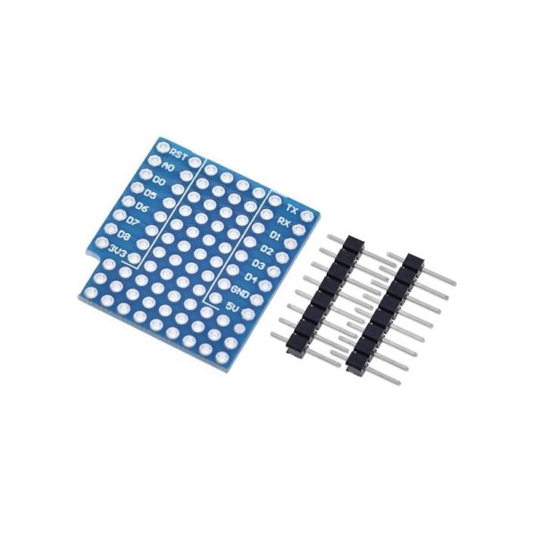 WeMos Mini D1 호환 ProtoBoard 프로토 확장 쉴드 [VLT-WM001]