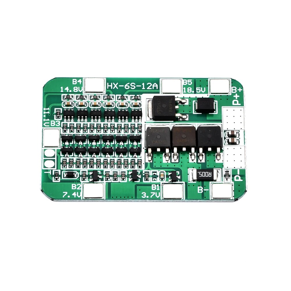 18650 리튬배터리 24V 15A 6셀 PCM 보호회로 모듈 [VLT-LPC010]