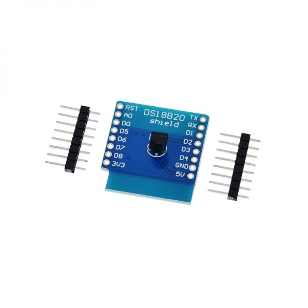 WeMos Mini D1 호환 DS18B20 온도 센서 쉴드 [VLT-WM019]