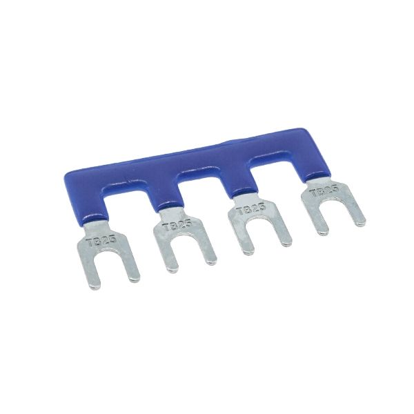 단자대용 쇼트바 25A 파랑 4P [VLT-SB012]