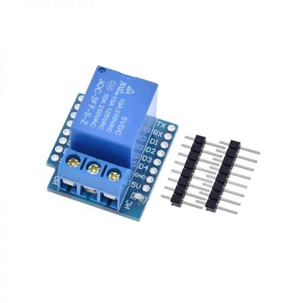 WeMos Mini D1 호환 Relay Shield 릴레이 쉴드 [VLT-WM014]