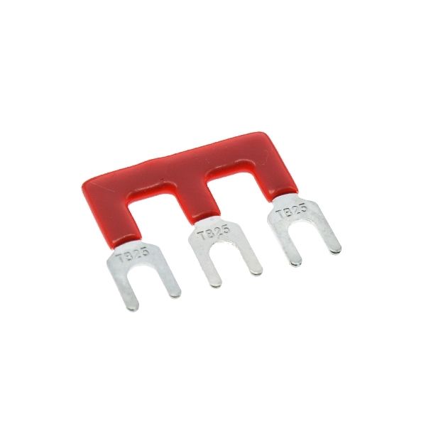 단자대용 쇼트바 25A 빨강 3P [VLT-SB010]