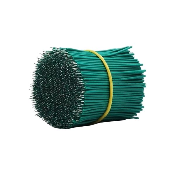 UL1007 주석도금 하네스 와이어 AWG26 초록 5CM 1000개 [VLT-CAB027]