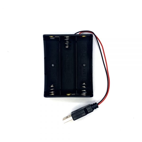 18650 3구 직렬 배터리홀더 USB M타입 [VLT-BH095]