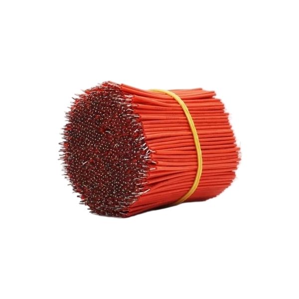 UL1007 주석도금 하네스 와이어 AWG26 빨강 5CM 1000개 [VLT-CAB024]