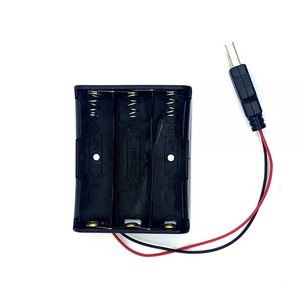 18650 3구 병렬 배터리홀더 USB M타입 [VLT-BH092]