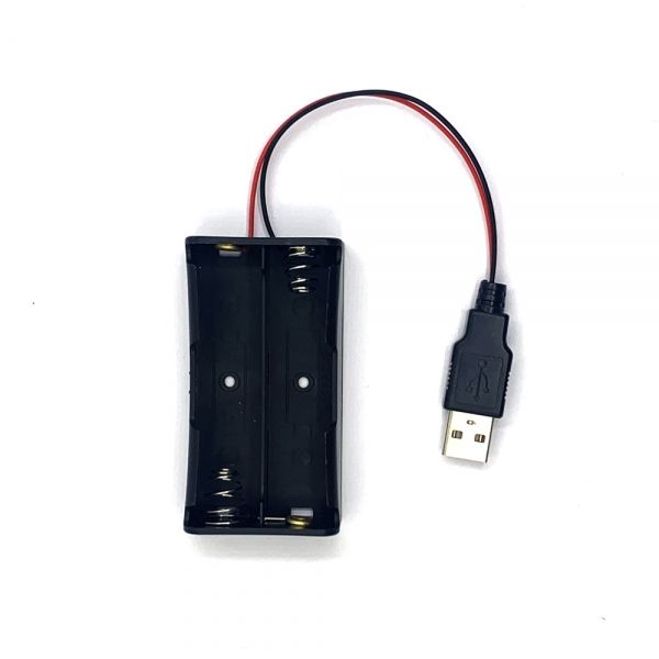 18650 2구 직렬 배터리홀더 USB M타입 [VLT-BH096]