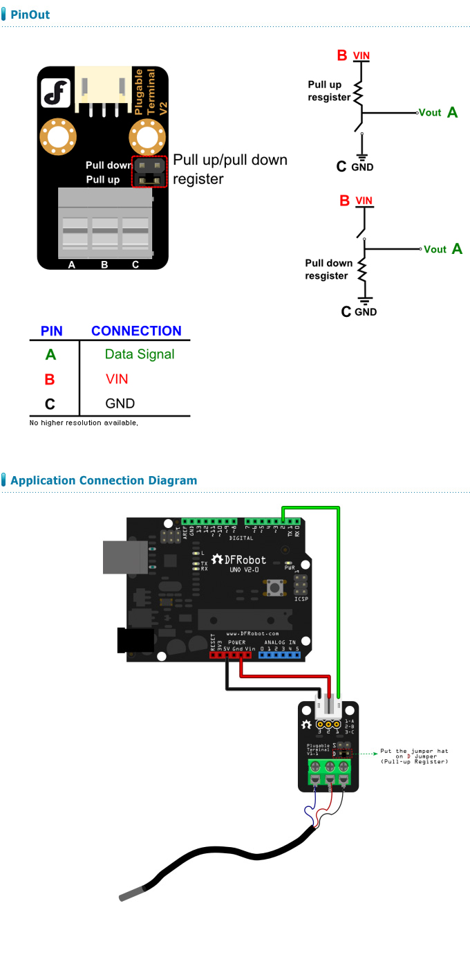 터미널 센서 아답터 GravityTerminal Sensor Adapter V2.0[DFR0055] / 디바이스마트