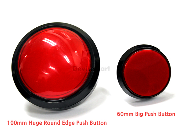 60mm Big Push Button [IM120731014] (색상 옵션) / 디바이스마트