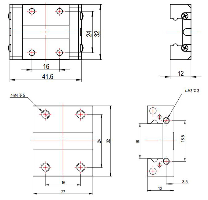 Linear Motion Block(Single Pack) / 디바이스마트