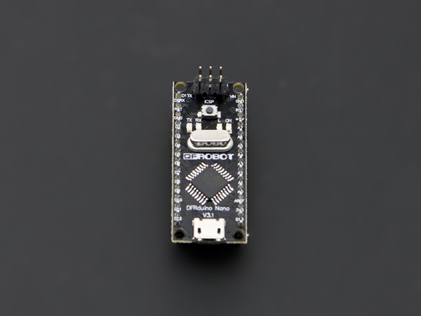디바이스마트,오픈소스/코딩교육 > 아두이노 > 아두이노 호환보드,DFROBOT,DFRduino Nano (아두이노 나노 호환) [DFR0010],마이크로컨트롤러 : Atmel Atmega328-20AU / 작동 전압(logic): 5V / 입력 전압(권장) : 7-12V / DFRduino Nano (Arduino Nano Compatible)