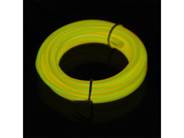 디바이스마트,LED/LCD > LED 관련 상품 > EL Wire/tape/sheet,DFROBOT,1m EL Wire - green yellow [DFR0185-GY],사이즈 : 1M / 전압 : 20V ~ 220V / 색상 : 옐로우(Yellow)