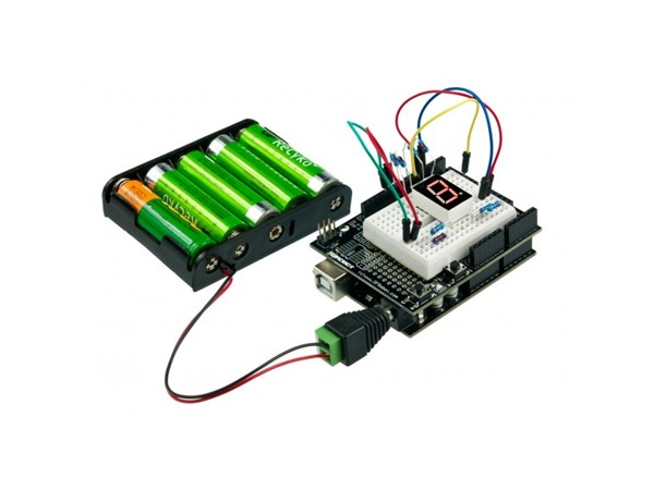 디바이스마트,오픈소스/코딩교육 > 아두이노 > 아두이노 호환쉴드,DFROBOT,Prototyping Shield For Arduino[DFR0019],Arduino Duemilanove와 함께 사용하는 프로토타입의 확장 보드입니다. 부품을 보드에 직접 납땜하거나 미니 브래드 보드를 통하여 회로와 연결할 수 있습니다. 확장보드 상면의 LED 2개와 버튼 회로는 직접 사용할 수 있고  핀과 전원에 연결이 가능합니다.