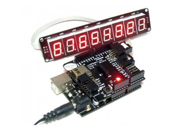 디바이스마트,오픈소스/코딩교육 > 아두이노 > 아두이노 LED/LCD모듈,DFROBOT,3-Wire LED Module 8 Digital (Arduino 호환)[DFR0090],