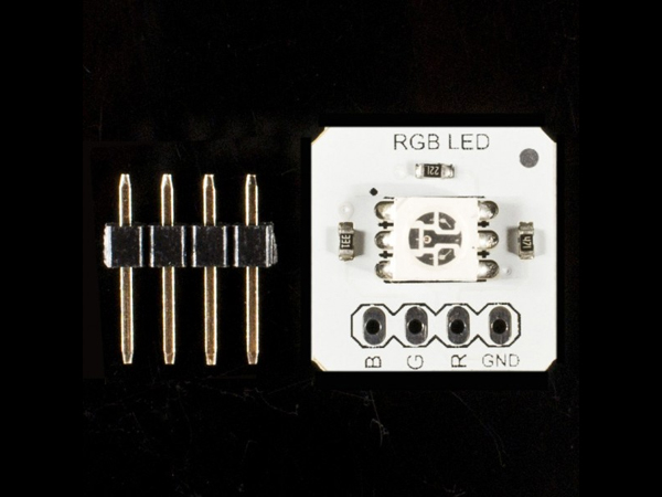 디바이스마트,LED/LCD > SMD LED(칩타입) > SMD LED 모듈,DFROBOT,RGB LED Breakout (5050)[DFR0238],사이즈 : 5050 / 전압 : 3.3~5V / 색상 : RGB