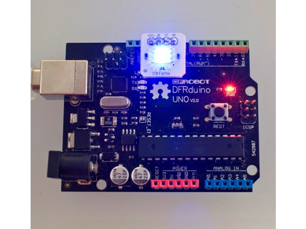 디바이스마트,LED/LCD > SMD LED(칩타입) > SMD LED 모듈,DFROBOT,RGB LED Breakout (5050)[DFR0238],사이즈 : 5050 / 전압 : 3.3~5V / 색상 : RGB
