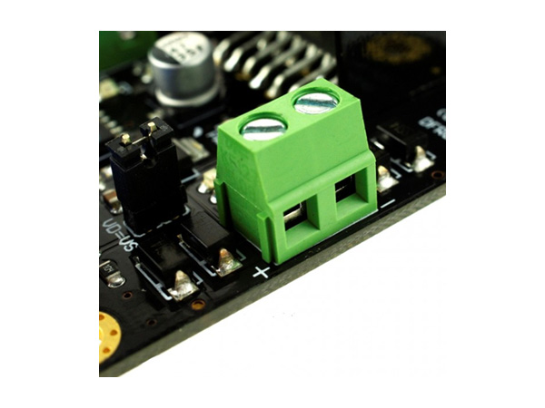 디바이스마트,기계/제어/로봇/모터 > 모터드라이버 > DC모터 드라이버 > 100W 이하,DFROBOT,L298N MDV 2x2A DC 모터 콘트롤러 [DRI0002],