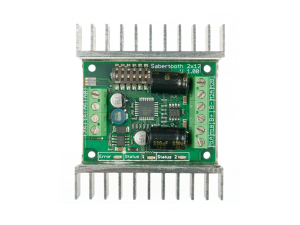 디바이스마트,기계/제어/로봇/모터 > 모터드라이버,DFROBOT,Sabertooth dual 12A motor driver[DRI0003],