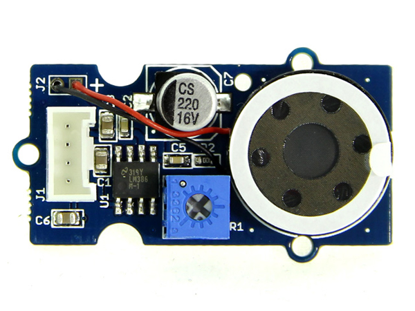 디바이스마트,MCU보드/전자키트 > 음악/앰프/녹음 > 기타,Seeedstudio,Grove - Speaker [107020001],재고소진시 납기 2주