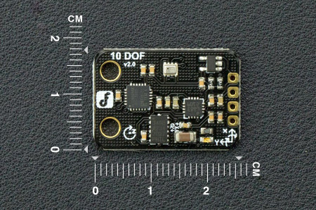 디바이스마트,MCU보드/전자키트 > 센서모듈 > IMU/AHRS(9축 이상),DFROBOT,10 DOF Mems IMU Sensor[SEN0140],