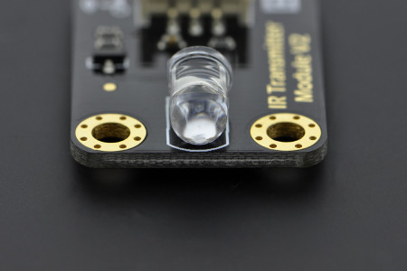 디바이스마트,MCU보드/전자키트 > 센서모듈 > 라이다/거리/초음파/라인 > 적외선(IR)/라인센서,DFROBOT,아두이노용 적외선 송신 모듈 Gravity:DIGITAL IR Transmitter Module [DFR0095],