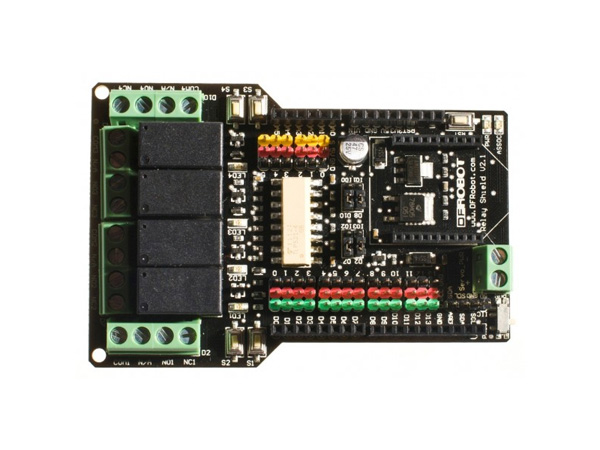 디바이스마트,,DFROBOT,[리퍼 제품]Relay Shield for Arduino V2.1[DFR0144],★리퍼 사유 : 오래된 재고★