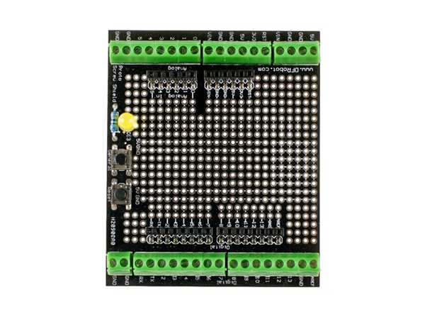 디바이스마트,오픈소스/코딩교육 > 아두이노 > 아두이노 호환쉴드,DFROBOT,Proto Screw Shield-Assembled (Arduino Compatible)[DFR0131],