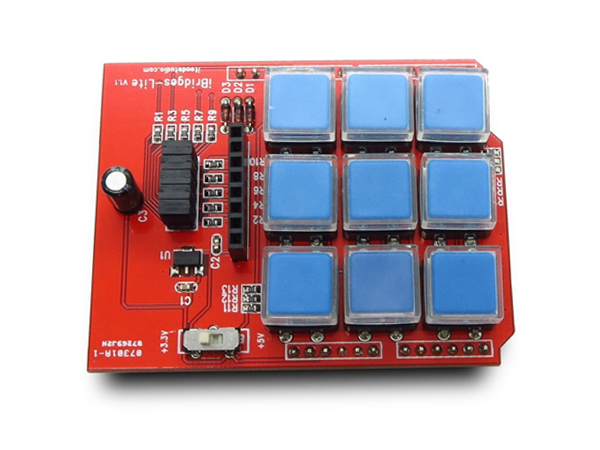 아두이노(Arduino) 호환 3X3 키패드 쉴드 IBridge lite [IM120417023]