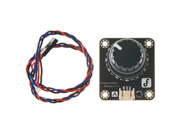 디바이스마트,스위치/부저/전기부품 > 스위치 > 로터리 스위치,DFROBOT,Rotary Switch Module V1 [SEN0156],로터리 스위치 모듈/ Size:43x38x40mm