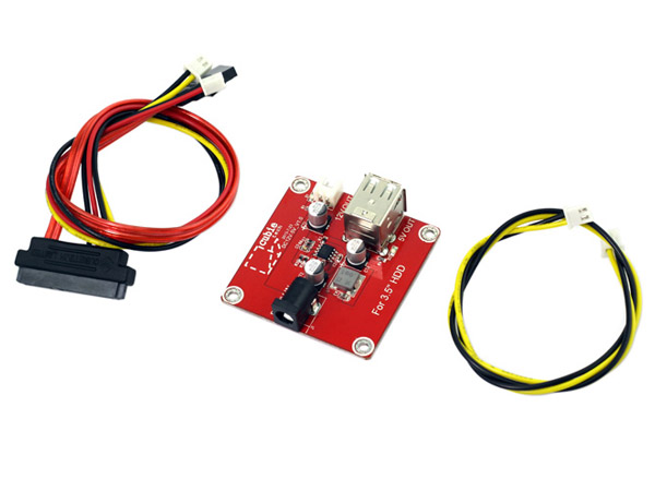 디바이스마트,MCU보드/전자키트 > 전원/신호/저장/응용 > 충전/배터리/전원,Seeedstudio,3.5' HDD Addon Package [101990011],큐비보드에 다른 전원 공급없이 HDD를 장착할 수 있는 추가 기능 보드 입니다.