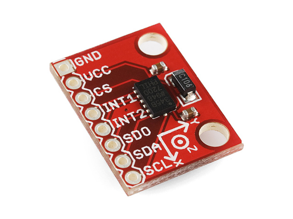 Triple Axis Accelerometer Breakout - ADXL345 [SEN-09836]
