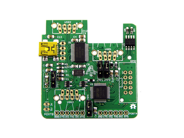 디바이스마트,MCU보드/전자키트 > 프로세서/개발보드 > 기타 MCU,Seeedstudio,TP-Link WR703N Expander [103990001],WR703N은 4개의 USB 포트와 듀얼 FTDI시리얼 포트, GPIO가 추가된 PCB입니다.