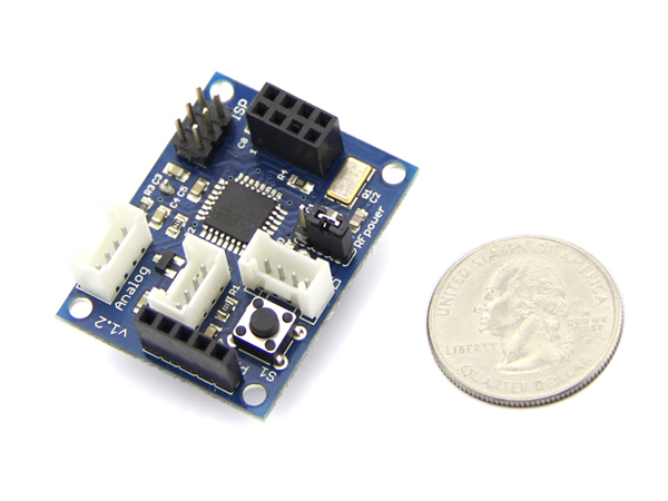 디바이스마트,MCU보드/전자키트 > 프로세서/개발보드 > 기타 MCU,Seeedstudio,DevDuino Sensor Node V1.3 (ATmega 328) [103990038],DevDuino Sensor Node는 소형 아두이노 호환 마이크로 컨트롤러 보드로 nRF24L01 무선 네크워크를 구축할수 있습니다. 