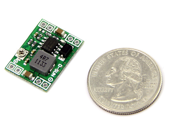 디바이스마트,전원/파워/배터리 > DC-DC 컨버터 모듈 > 강하형 모듈(외장) > 비절연 스위칭 모듈,Seeedstudio,Adjustable Step-Down DC/DC Converter (0.8V - 18V/3A) [106990005],외장형 / 가변출력전압 / 가변방식 : 트리머 / 1ch 출력 / 강하형  스위칭 컨버터 / 입력전압 : 4.5V~28V / 출력전압 : 0.8V~18V / 출력전류 : 3A / 변환효율 : 최대 92% / 스위칭 주파수 : 100kHz~1.5MHz / 입력단자 : 스루홀 / 출력단자 : 스루홀 / 패키지 : PCB