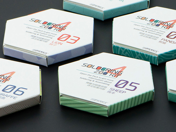 디바이스마트,MCU보드/전자키트 > 교육용키트/로봇 > 교육용키트 > 전기/전자/회로,DFROBOT,4-Soldering Zoo Animal Kit 동물 납땜 키트 [TOY0055],라마, 판다, 사자, 토끼, 양, 기린 6종