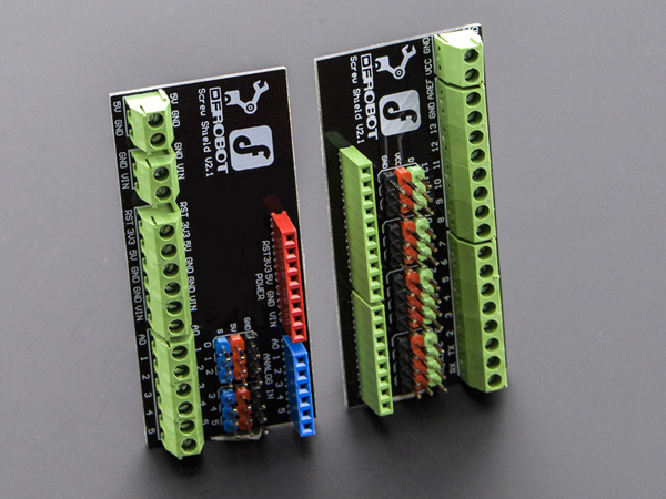 디바이스마트,오픈소스/코딩교육 > 아두이노 > 아두이노 호환쉴드,DFROBOT,Screw Shield for Arduino V2 [DFR0171],&#8226;Size: 32x65mm