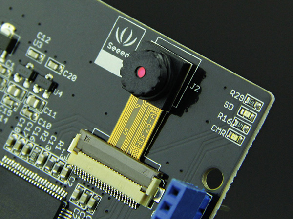 디바이스마트,오픈소스/코딩교육 > 아두이노 > 아두이노 호환쉴드,Seeedstudio,Camera Shield [103990057],High Speed Serial Bus Control: UART/SPI.  Integrated MicroSD card Interface.